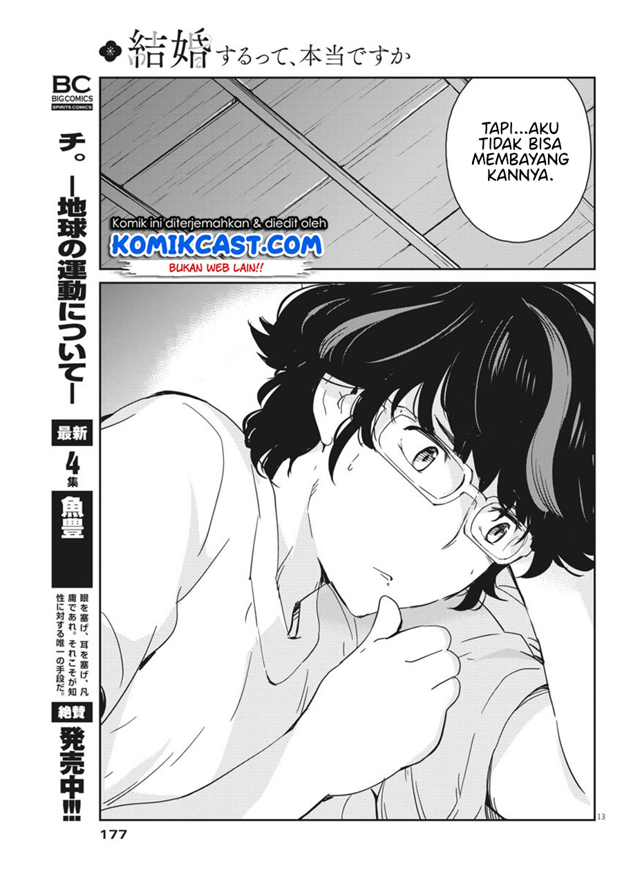 Kekkon Surutte, Hontou Desu ka? Chapter 46 Gambar 16